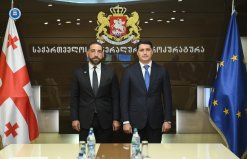 Аргишти Кярамян встретился в Тбилиси с генеральным прокурором Грузии Ираклием Шотадзе (фото)